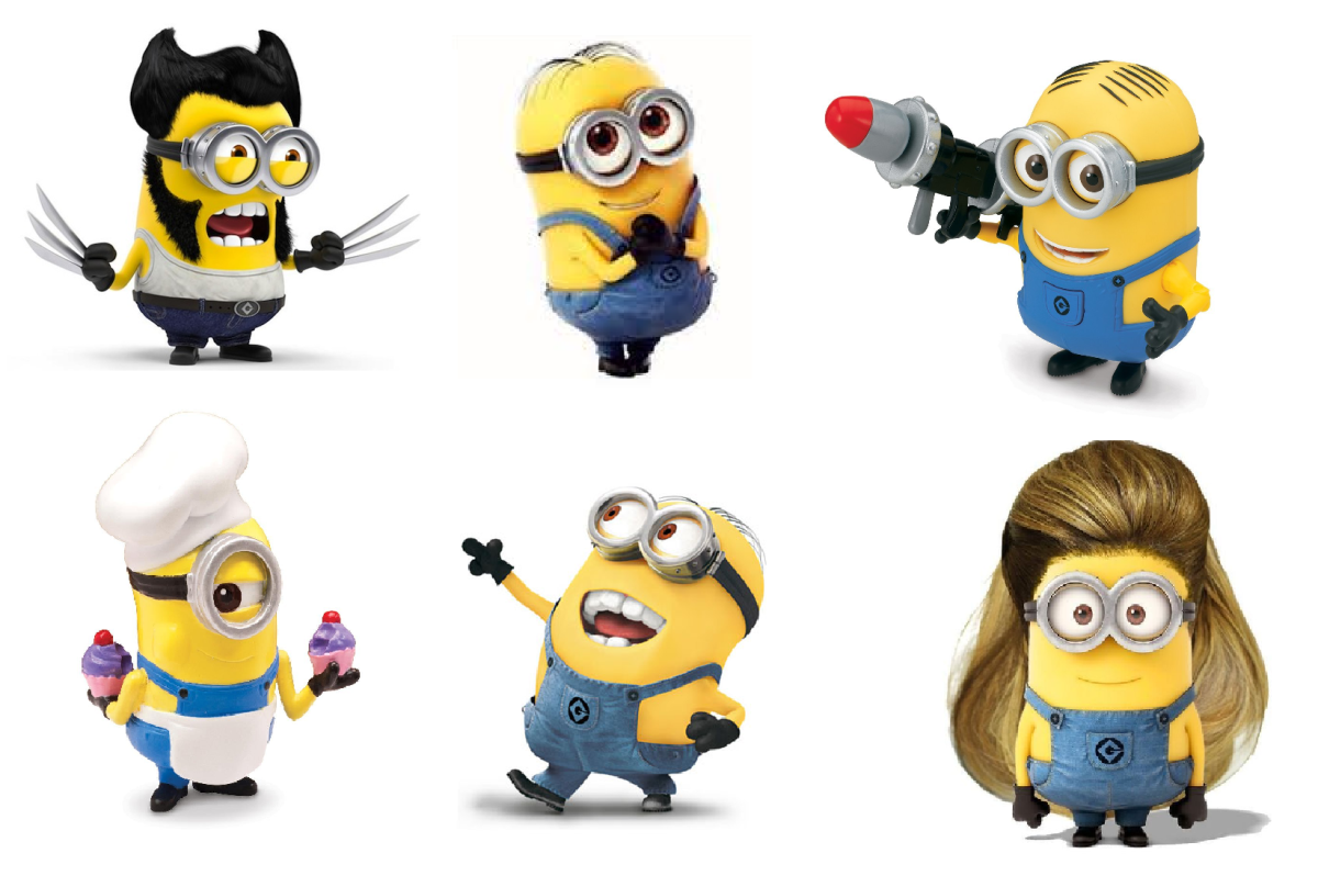 Коллаж Миньоны