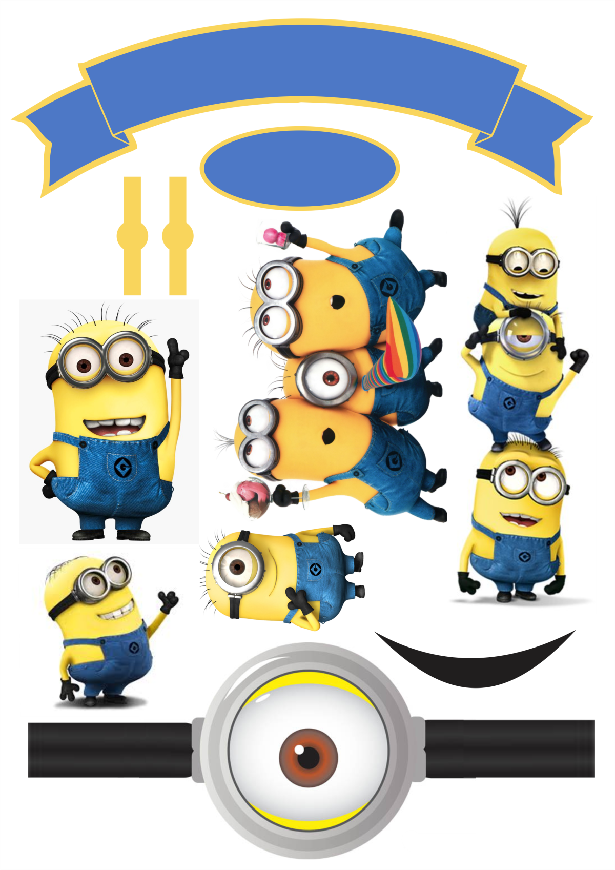 Миньон шаблон