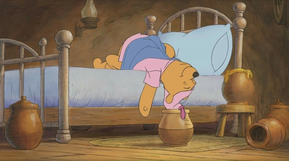 Винни пух пейзаж