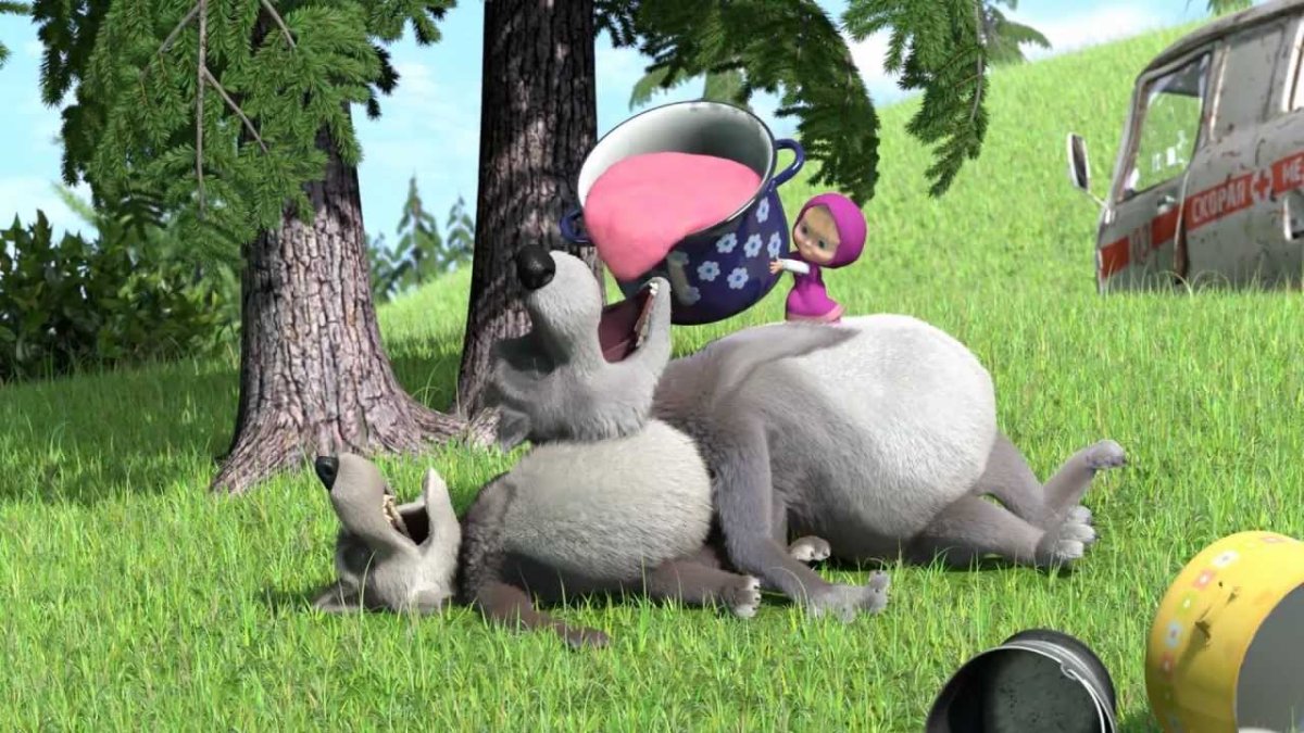 Маша и медведь Маша + каша серия 17