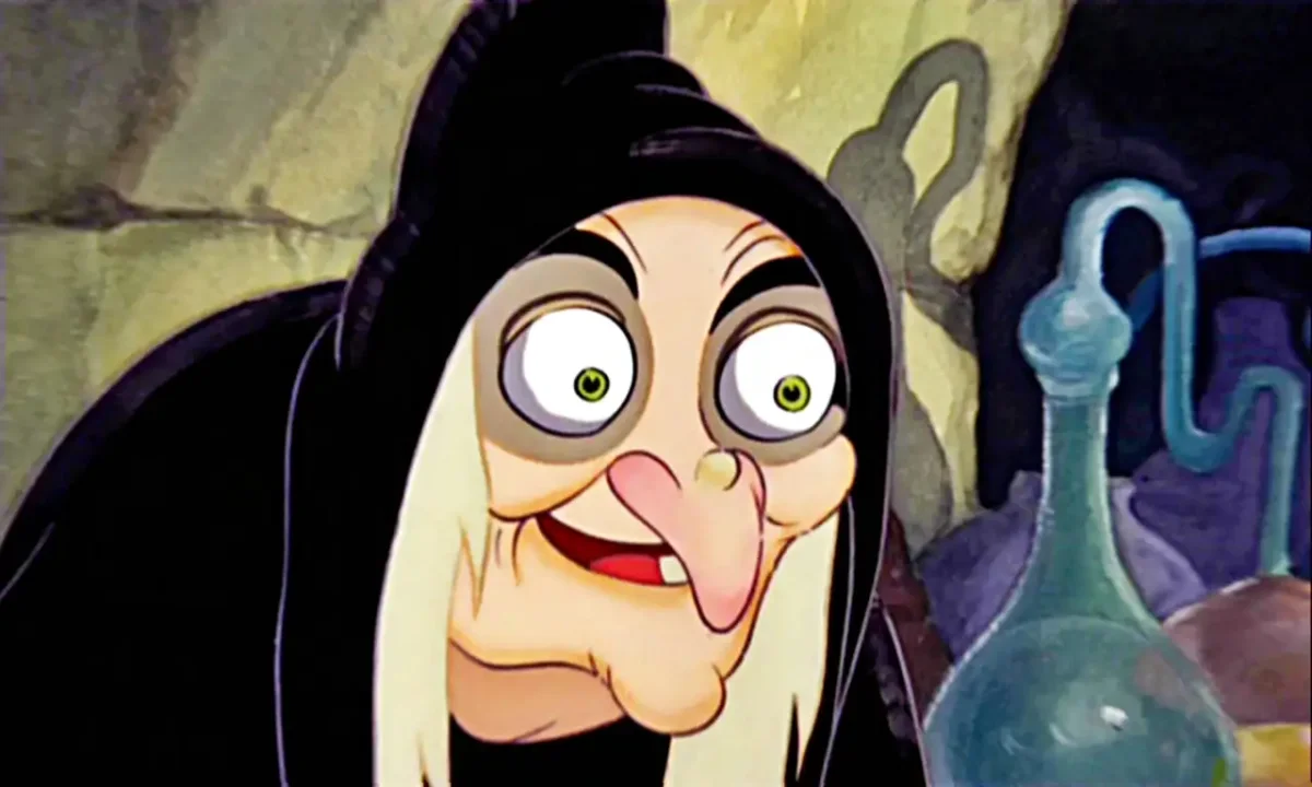 Белоснежка и 7 гномов Дисней ведьма