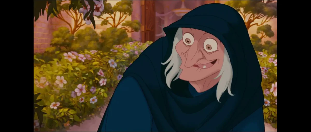 Карлик нос мультфильм старуха