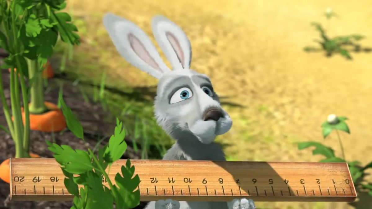 Маша и медведь заяц с морковкой