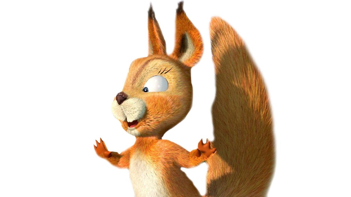 Маша и медведь белка и заяц