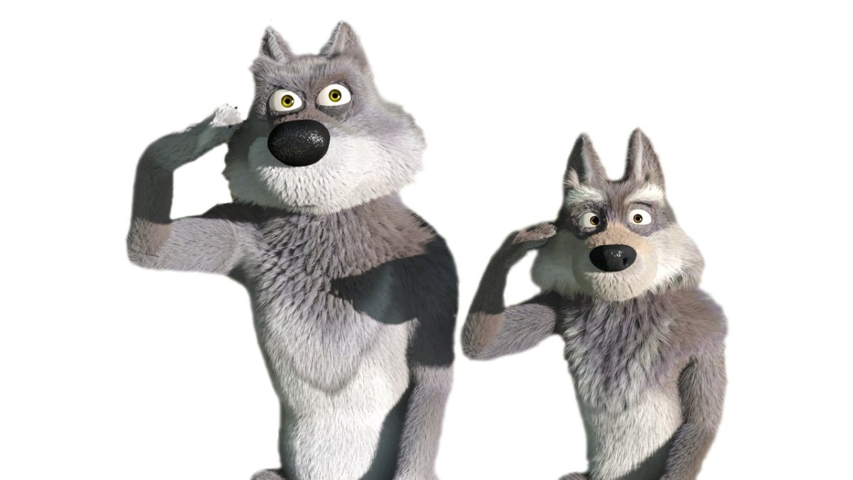 Мультик Маша и медведь с волками