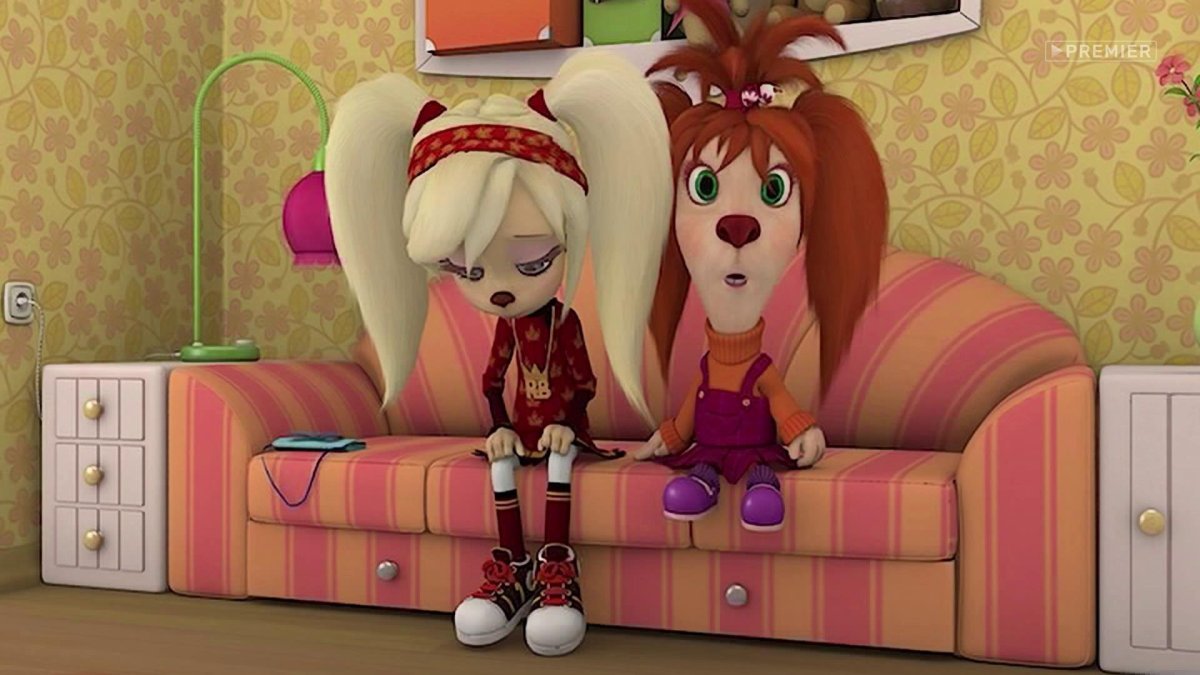 Барбоскины комната розы и Лизы