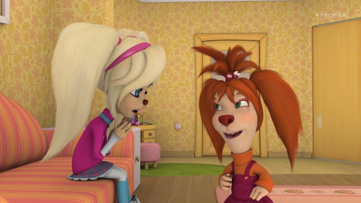 Барбоскины Лиза и роза