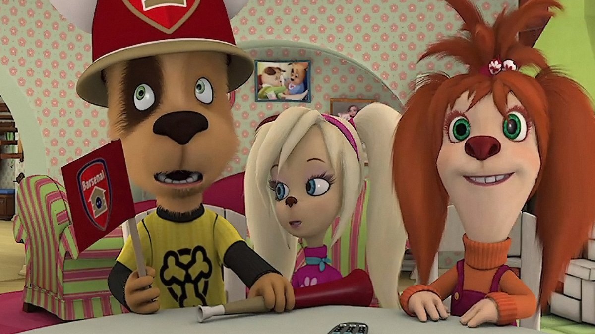 Барбоскины Лиза и дружок