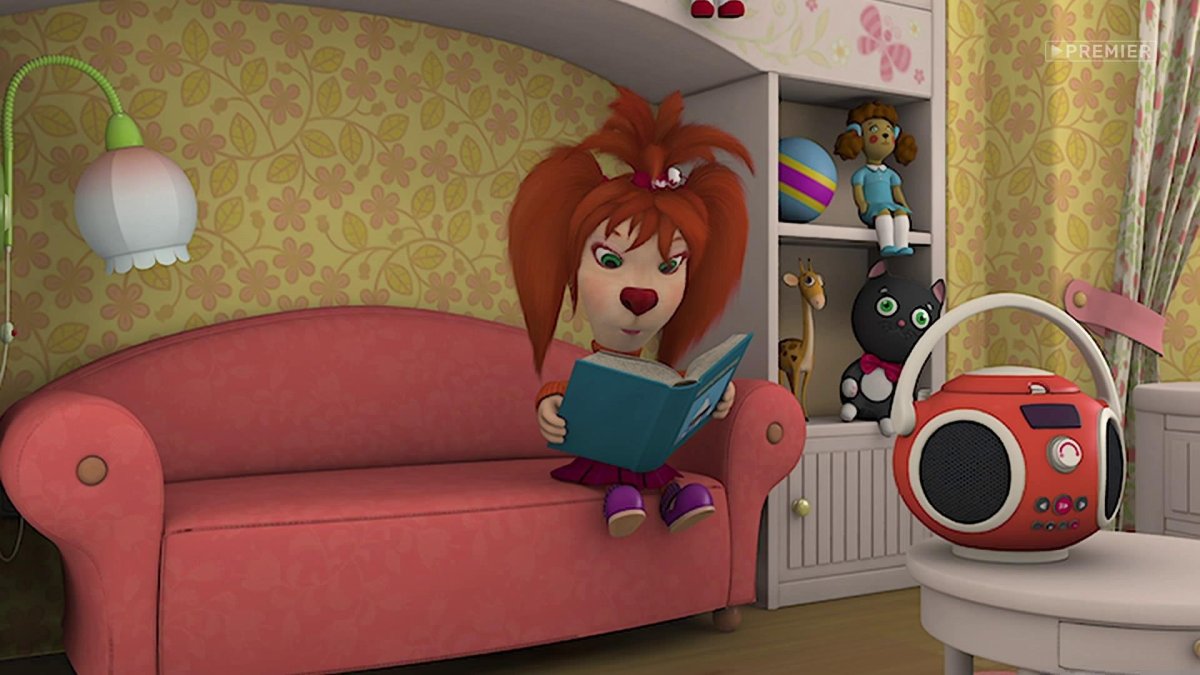 Барбоскины комната розы и Лизы