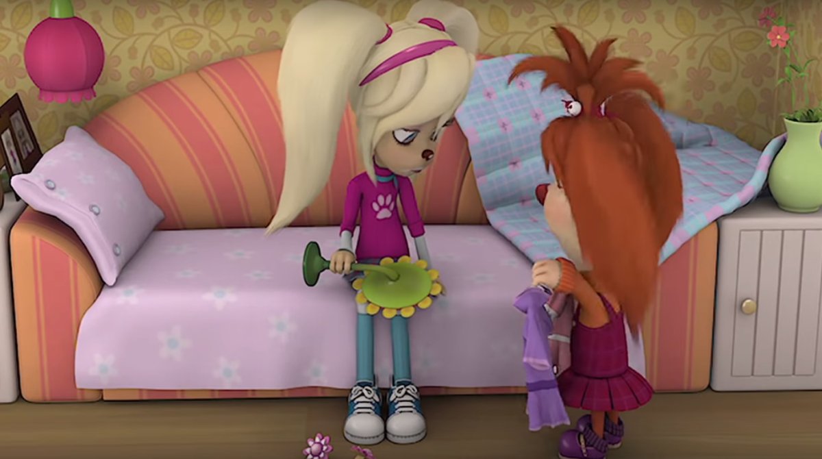 Лиза Барбоскина спит