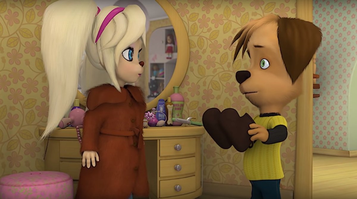 Барбоскины дружок и Лиза и роза