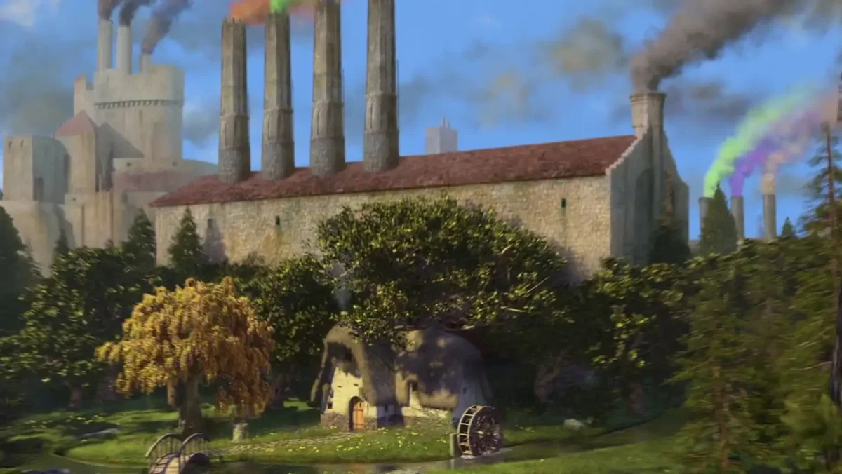 Фея крестная Шрек визитка