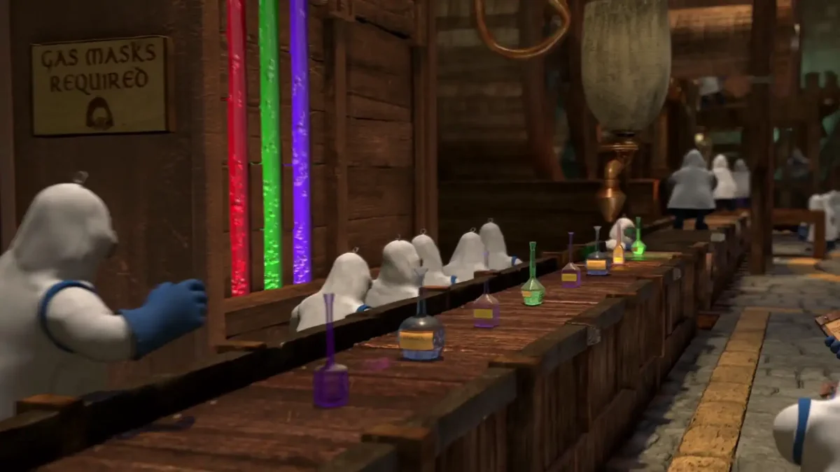 Шрек 2 завод феи крестной