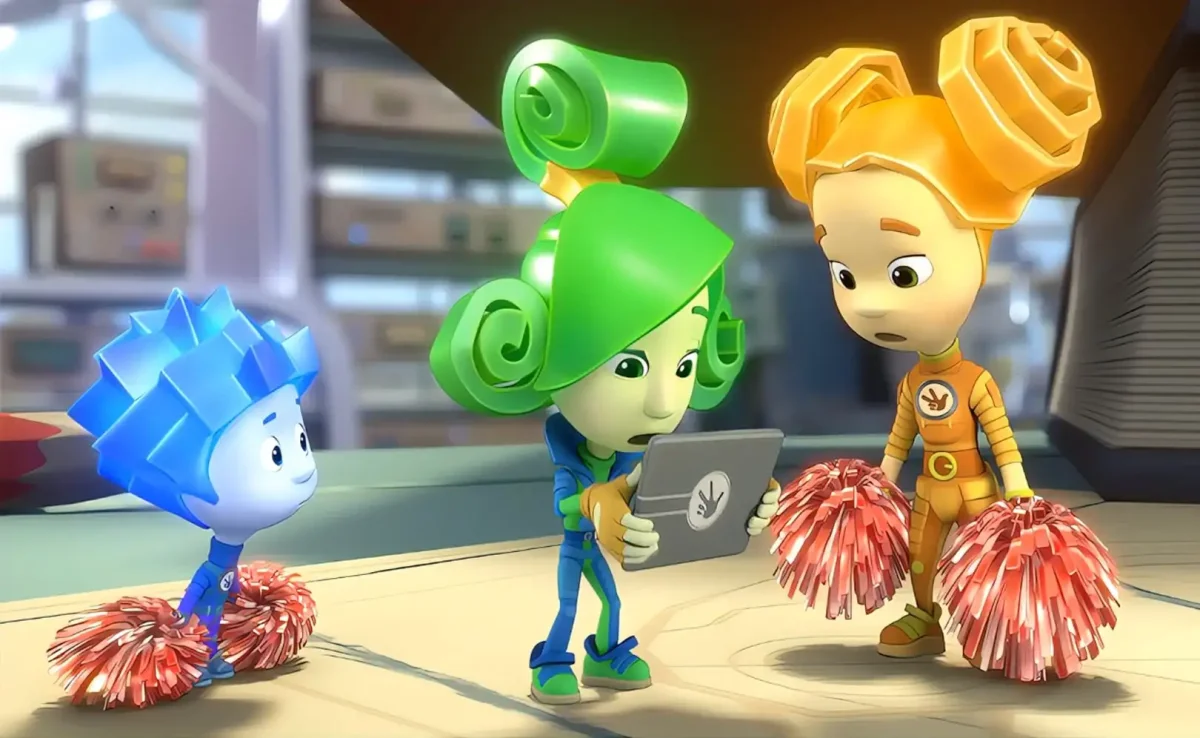 Фиксики обложка