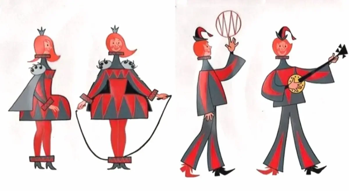 Рисунки героев бременских музыкантов