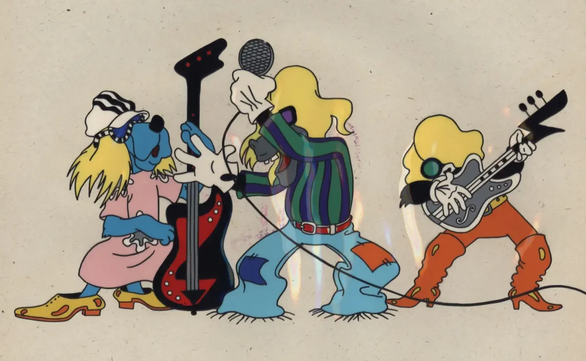 Герои мультика "Бременские музыканты" Трубадур