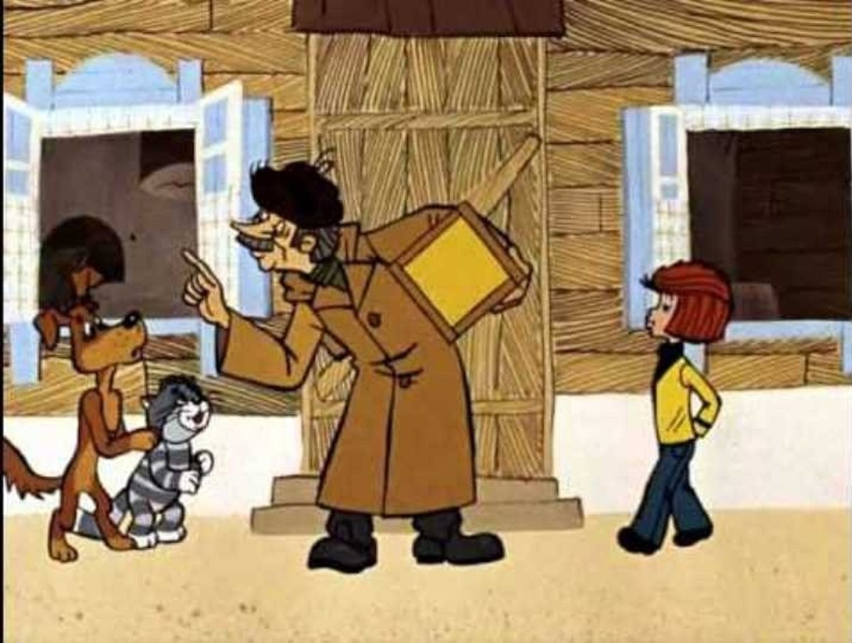 Простоквашино мультфильм почтальон Печкин