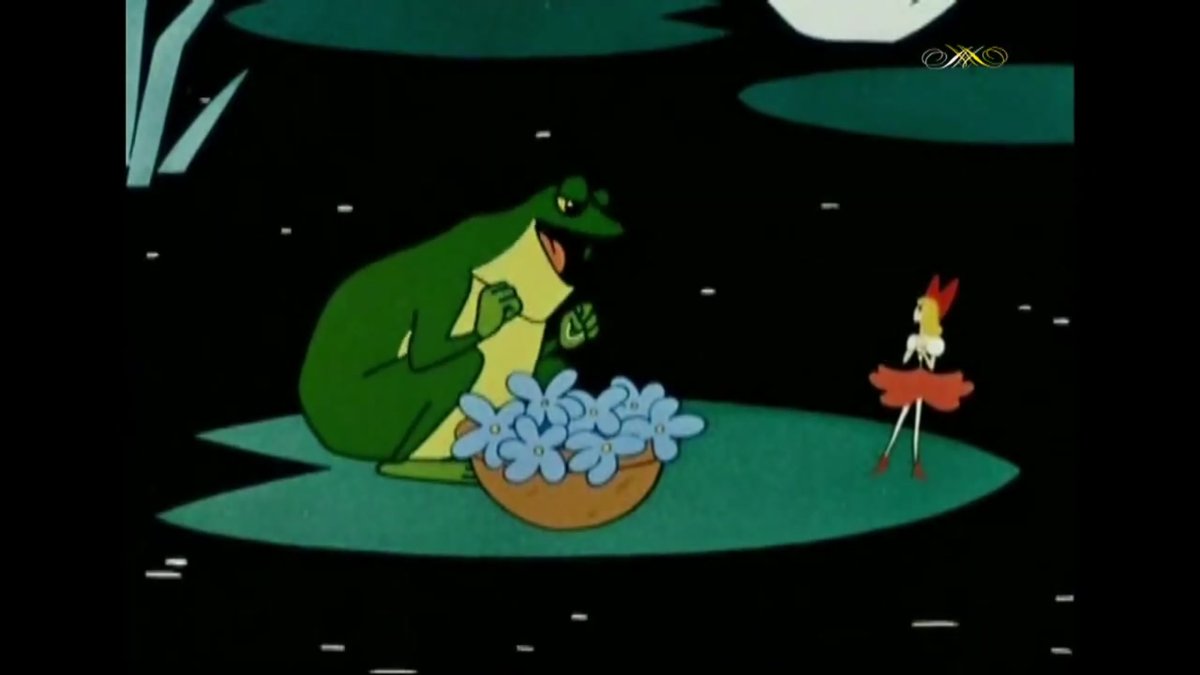 Дюймовочка арт