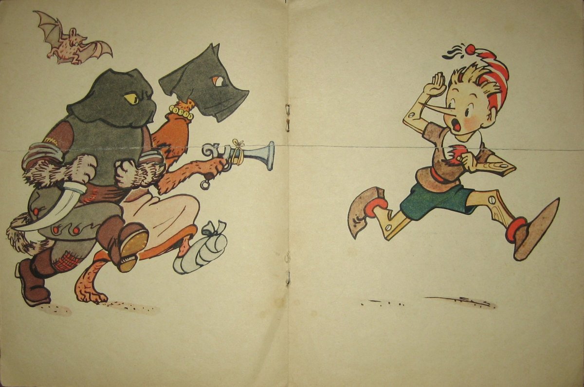 Художник Леонид Владимирский Буратино