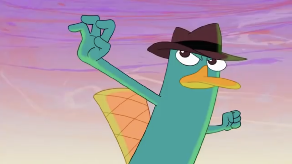 Перри Утконос маленький