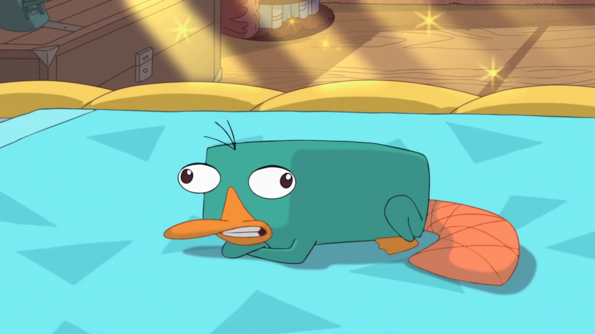 Перри Утконос рычит