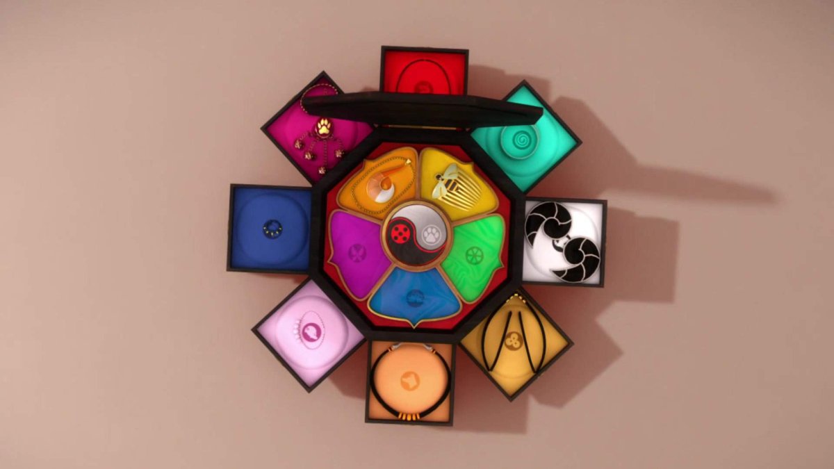 Шкатулка леди баг и супер кот