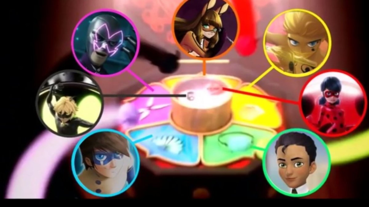 Талисманы всех КВАМИ из леди баг и супер кота