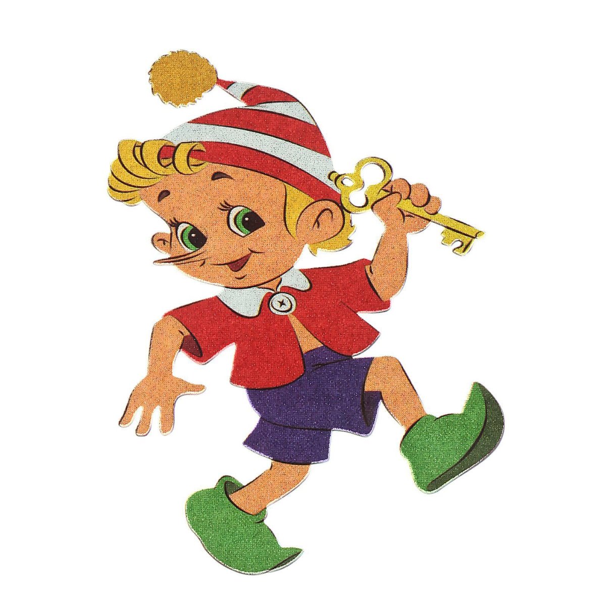 Буратино картинка для детей на прозрачном фоне