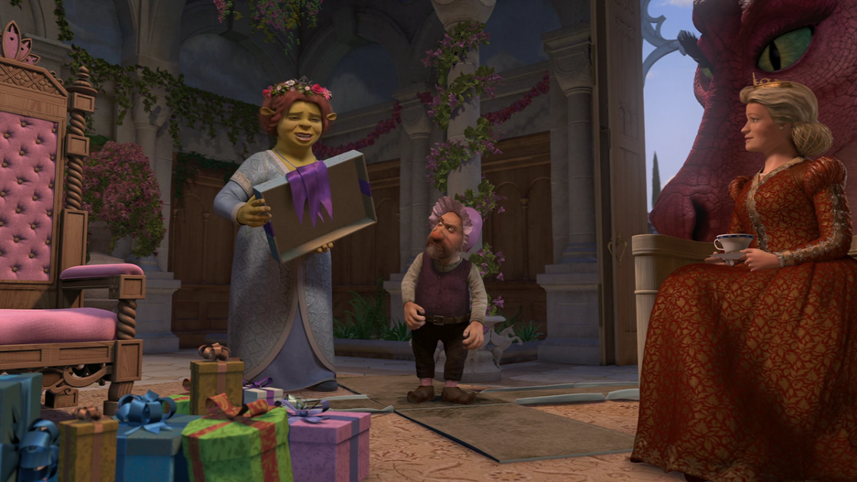 Шрек Гном нянька