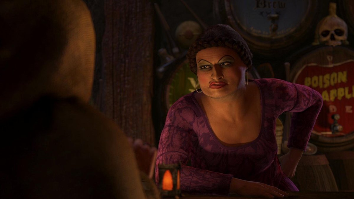 Шрек сводная сестра Дорис