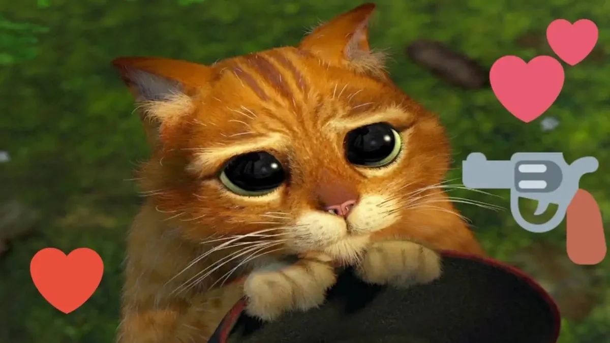 Кот в сапогах Шрек