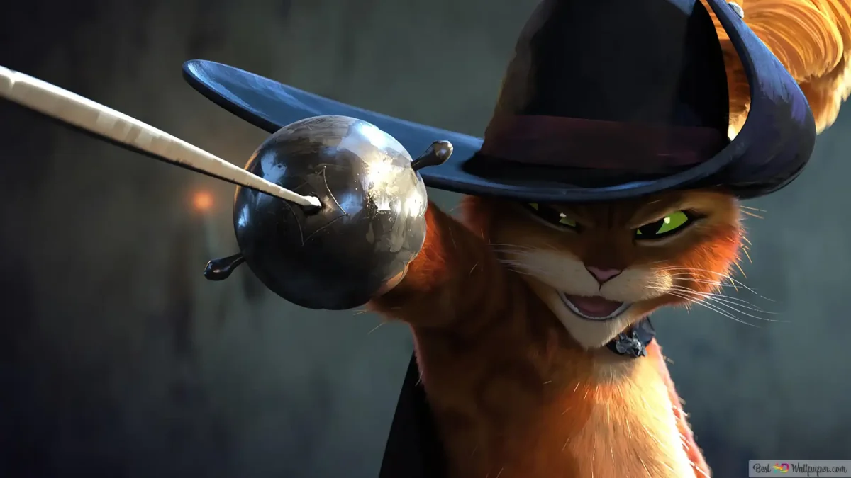 Мультфильм кот в сапогах