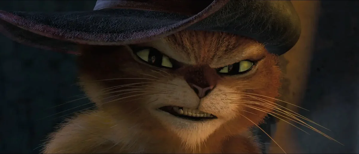 Кот в сапогах Шрек