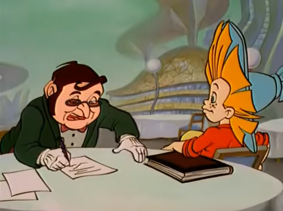 Господин Спрутс Незнайка на Луне