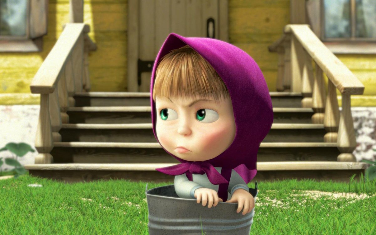 Маша и медведь первая встреча серия