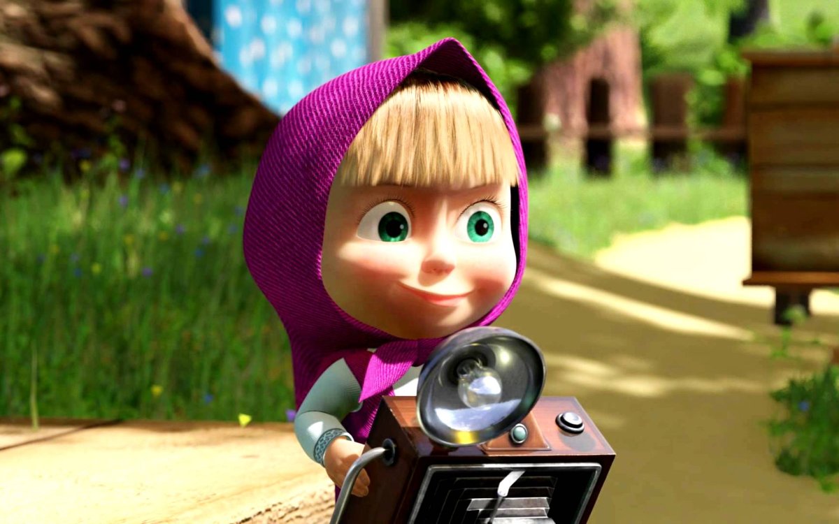 Мультик Машенька и медведь