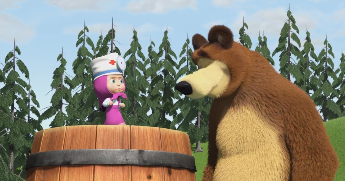 Маша и медведь 2008