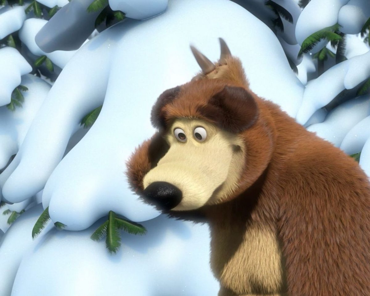 Маша и медведь медведь