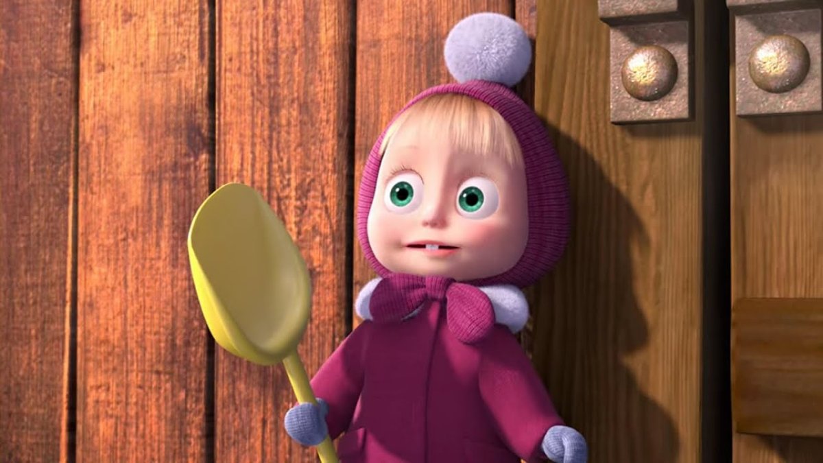 Мультфильм Маша и медведь 1 серия