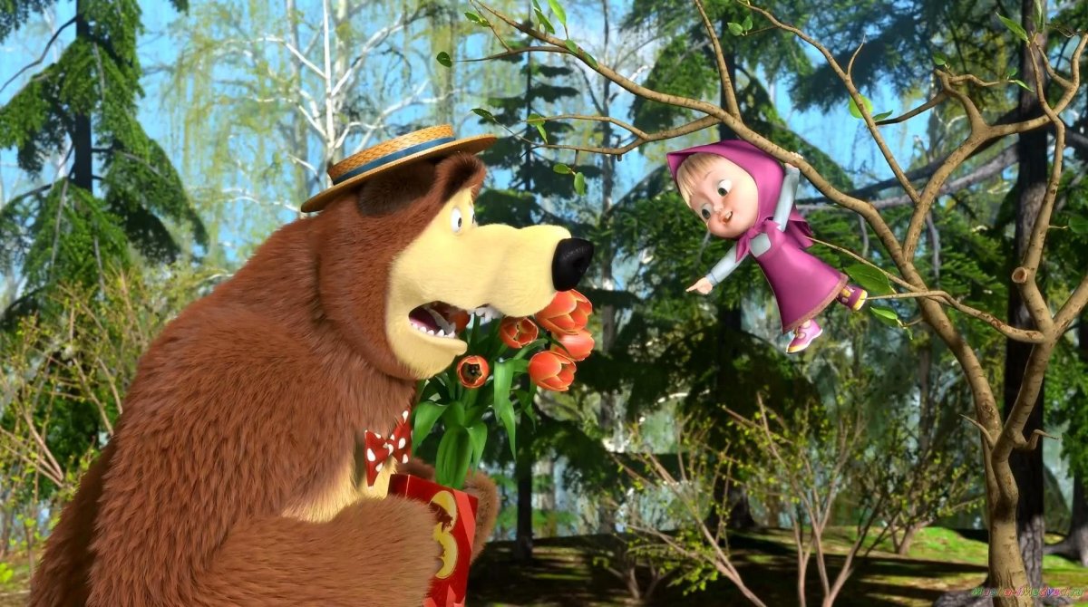 Маша и медведь 2008