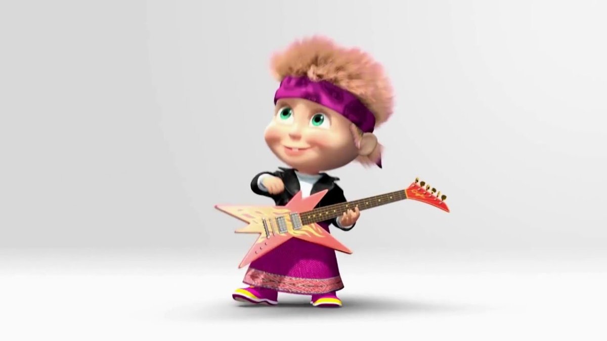 Маша и медведь Маша Снегурочка