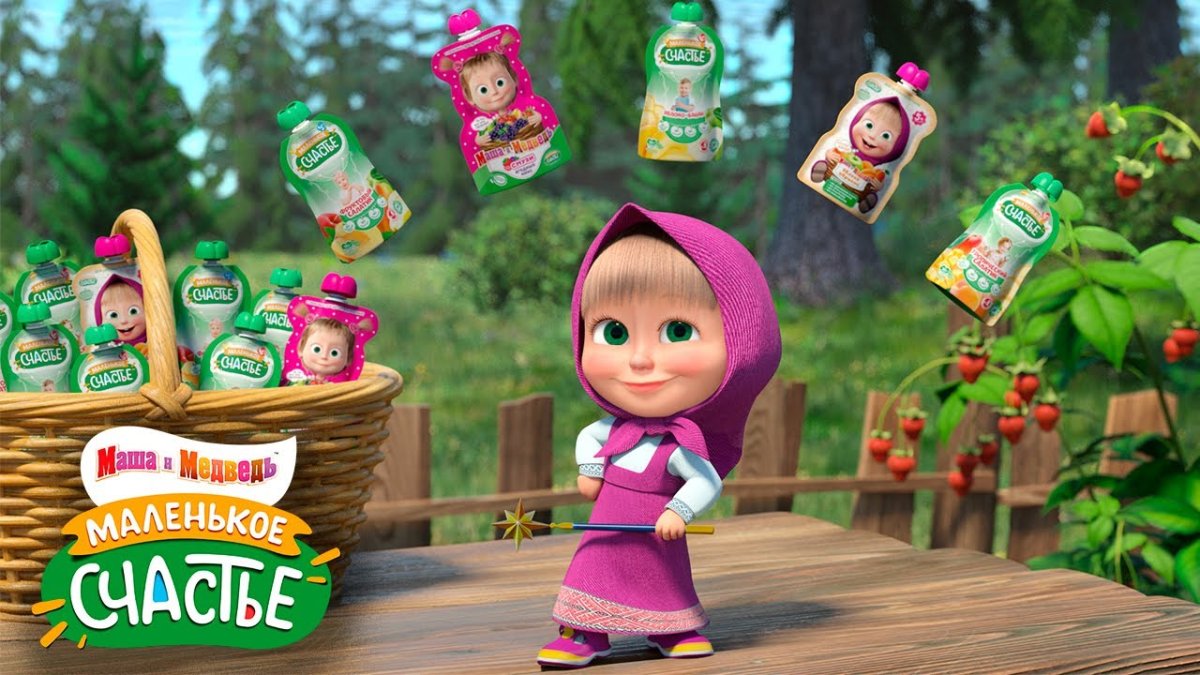 Мультипликация монеты Маша и медведь
