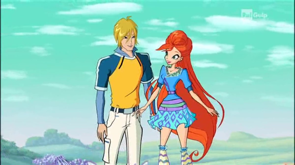 Винкс 7 сезон Блум и Скай