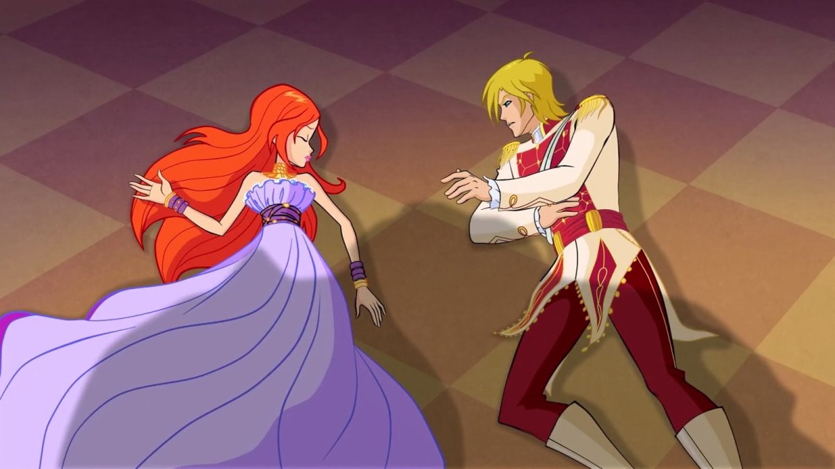 Блум Винкс и Скай и валтор