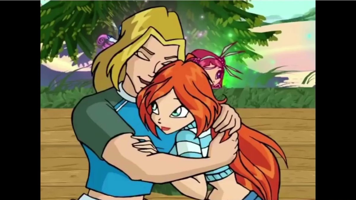 Винкс 1 сезон Блум и Скай