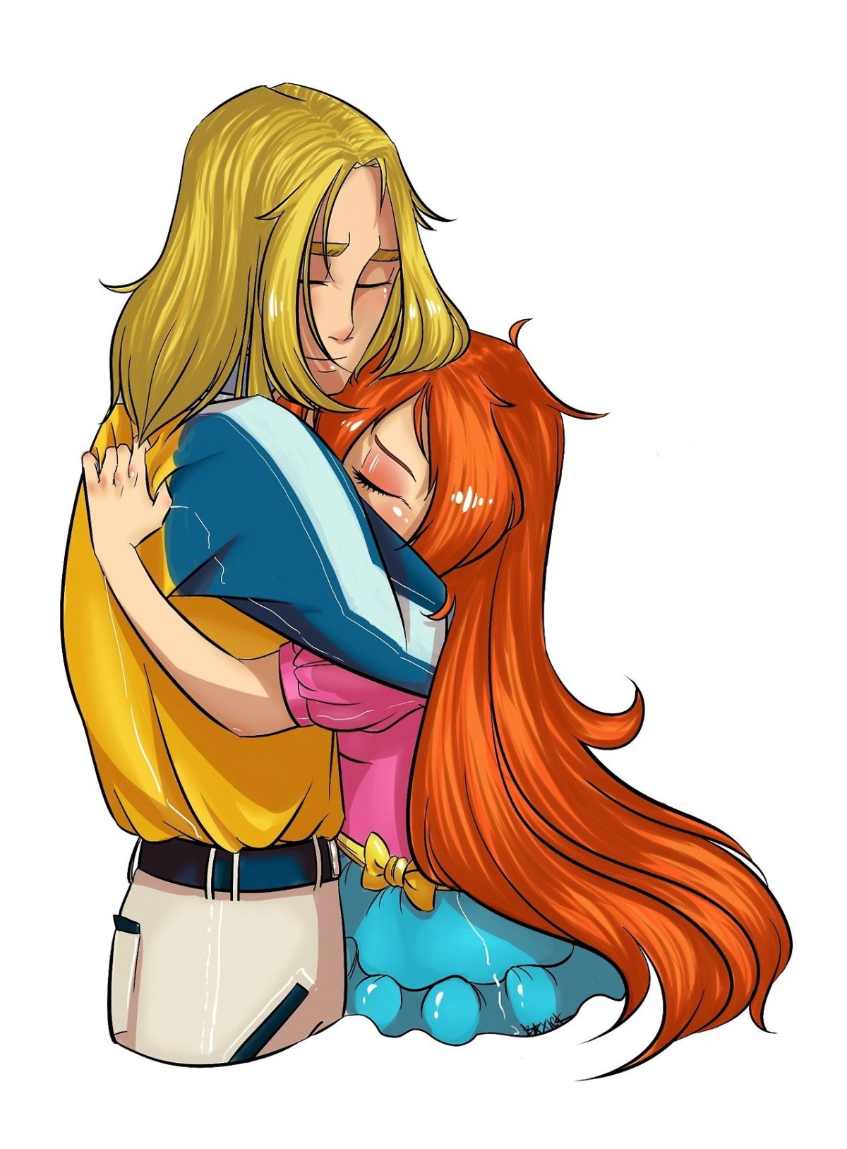 Винкс Блум и Скай