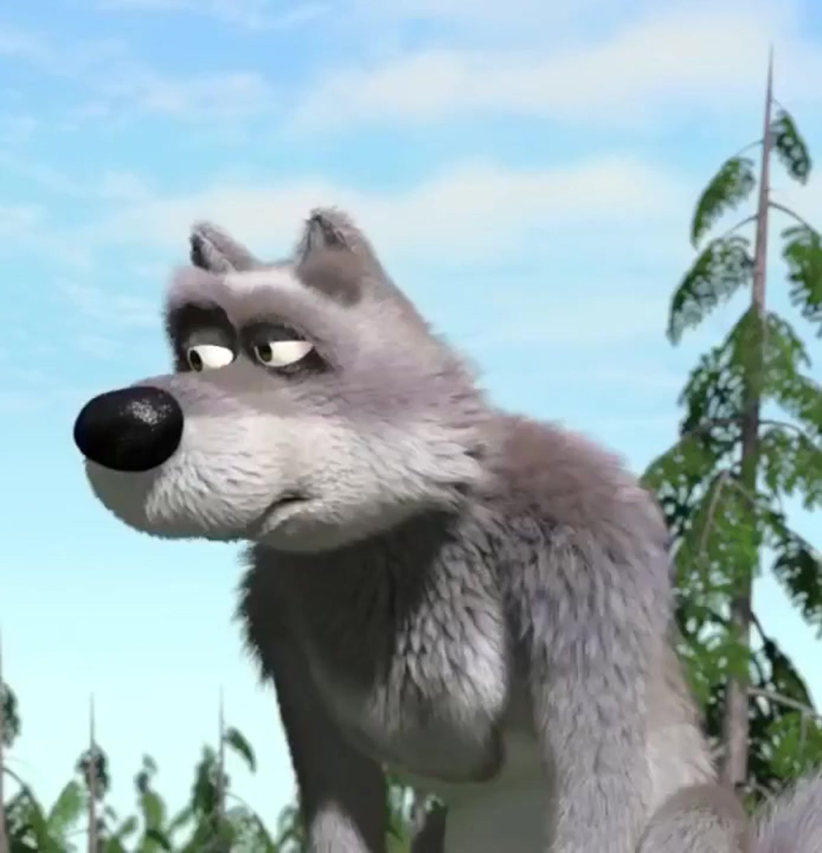 Волк из Маши и медведя