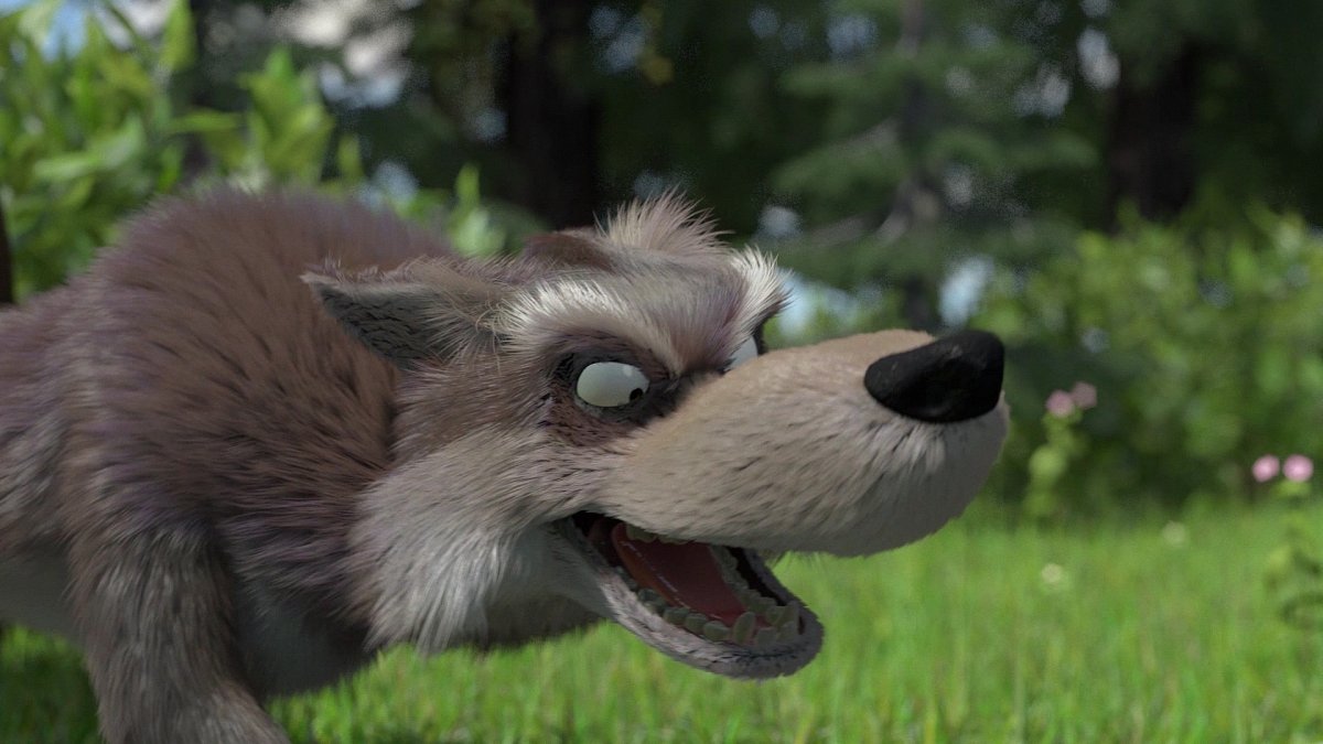 Волк Маша и медведь Мем