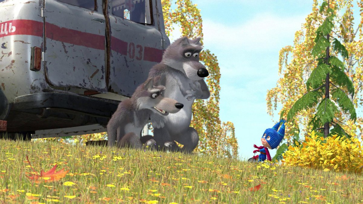 Маша и медведь 43 серия героями не рождаются