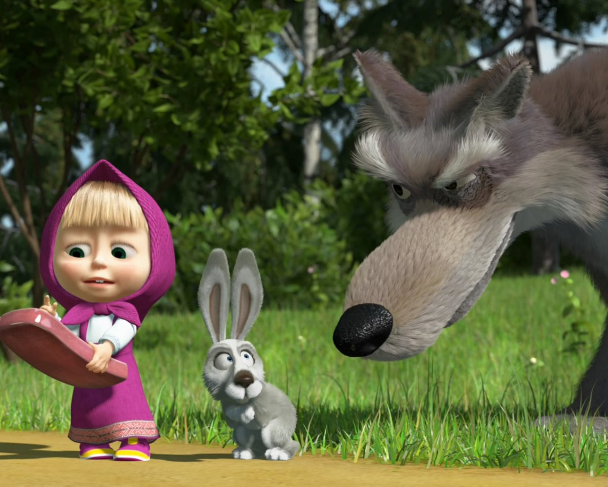 Мультфильм Маша и медведь